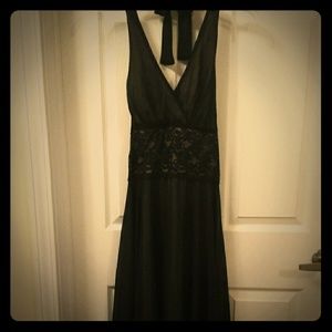 Black cocktail dress